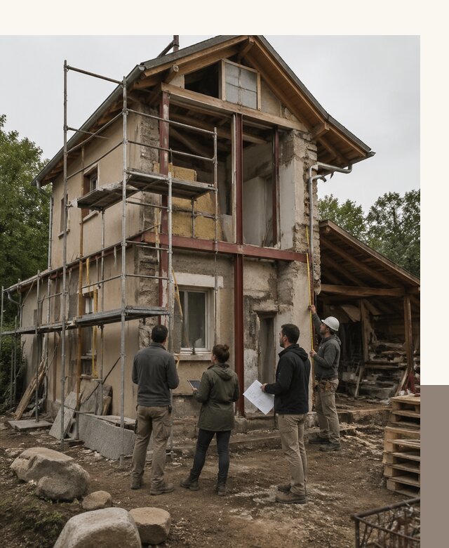 Реконструкция загородного дома под ключ в Тольятти от бюро