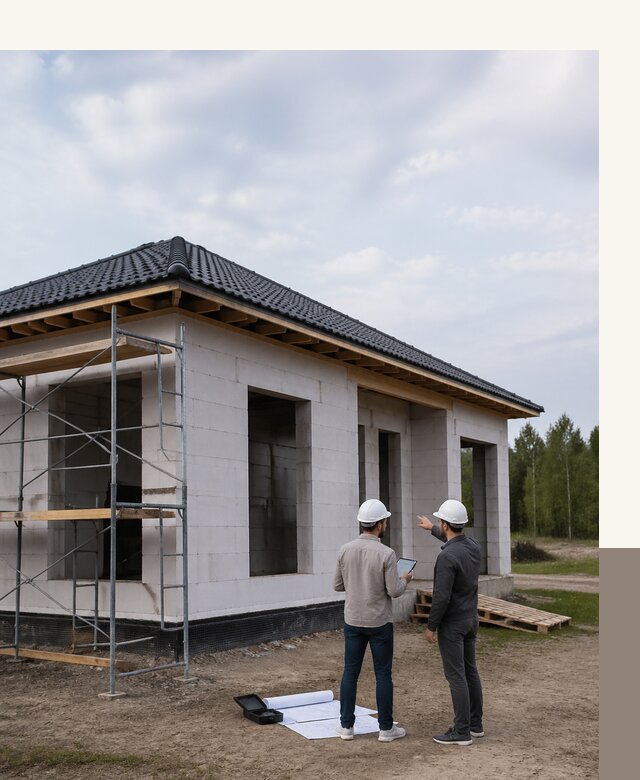 Проектирование одноэтажных домов из газобетона в Тольятти